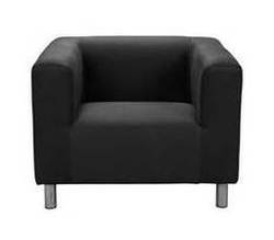 Jasper Fabric Chair - Black